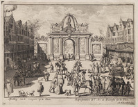 KG 07130
<br/>
Intocht Willem III in Den Haag: Plaats
<br/>
<em>Scherm, Lorenz (werkz. ca 1700)</em>